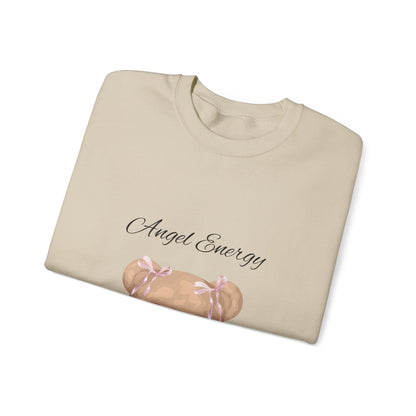 Crewneck Sweatshirt - Angel Energy Teddy Bear Graphic